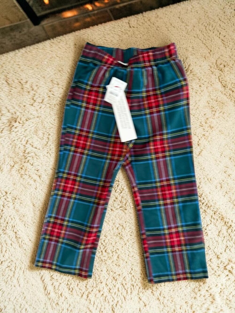 CREWCUTS J Crew Plaid Holiday Pants Size XS NEW NWT